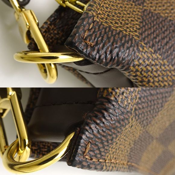 Louis Vuitton Damier Navona Ebene Accessory Pouch Brown - Picture 4 of 7